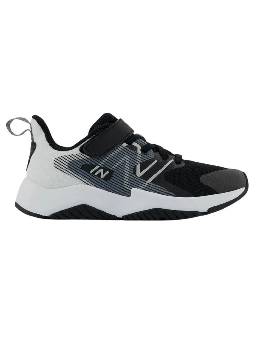 Size 3 Wide Youth New Balance Kids Black and Gray Sneakers